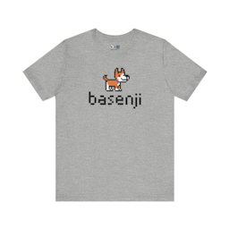 Basenji Genesis Tee  - Grey