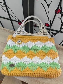 Model 126 Handmade Bag/Crochet Bag/Knitted Bag