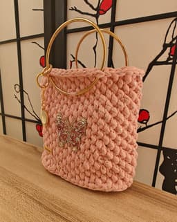 Model 134 Handmade Bag/Crochet Bag/Knitted Bag
