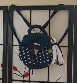 Model 138 Handmade Bag/Crochet Bag/Knitted Bag