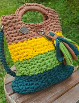 Model 107 Handmade Bag/Crochet Bag/Knitted Bag