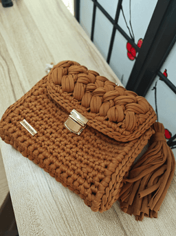 Model 124 Handmade Bag/Crochet Bag/Knitted Bag