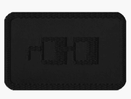 DarkNOUNs Embroidered Patch – ⌐◨-◨