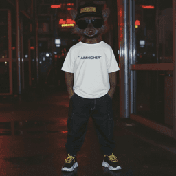 Higher Standards: White Aim Higher T-Shirt