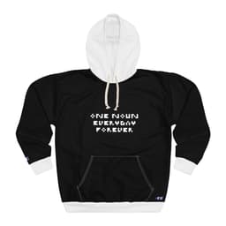 One Noun Everyday Forever Hoodie