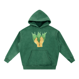 taboshi hands snow-washed hoodie by toby trixx