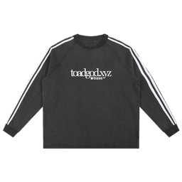 toadgod.xyz snow-washed sweatshirt
