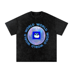 tobyworld snow-washed tshirt by Cristian.