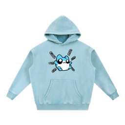 toby unchained snow-washed hoodie by brittany