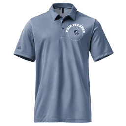 Adidas space dyed polo (embroidered PFP)